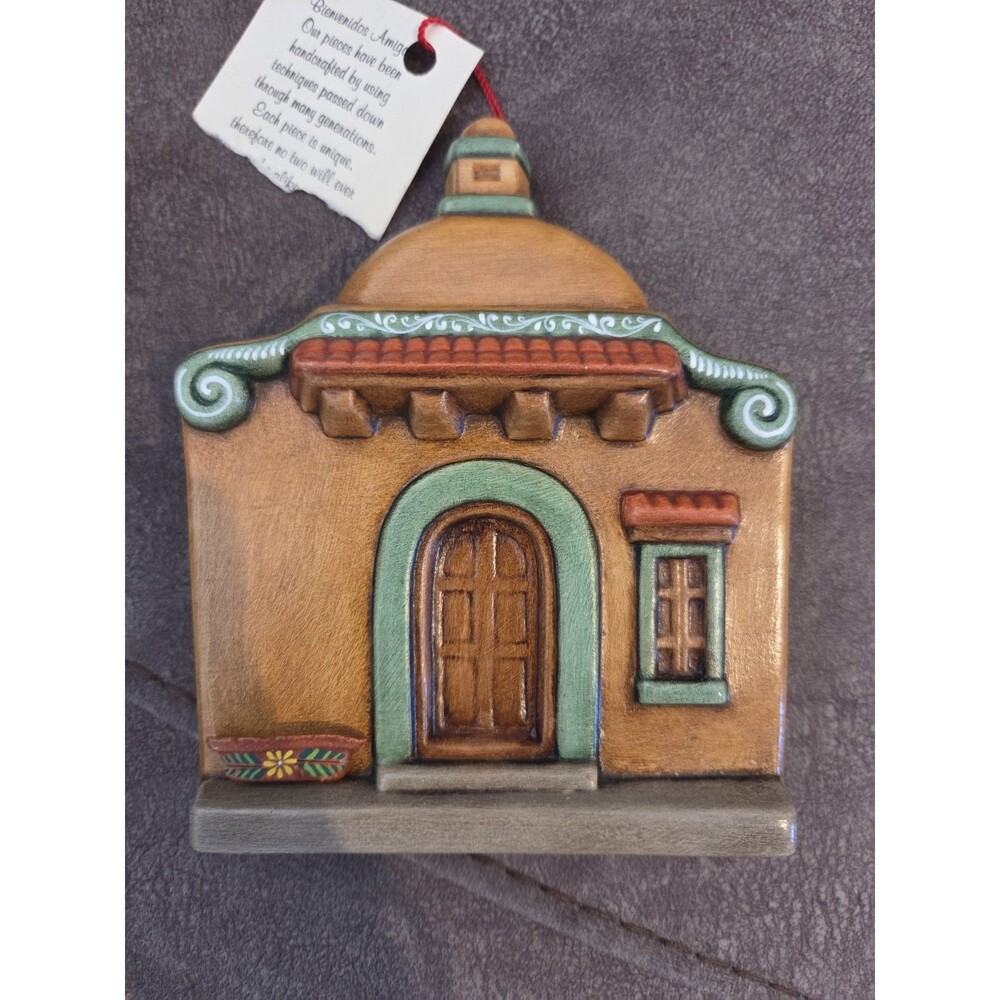 Small Ceramic Southwestern Wall Art Piece Made In Mexico